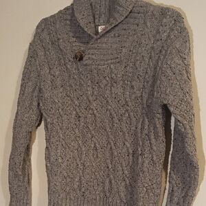 Kid's Cat & Jack Cable Knit Pullover Sweater Size Small ( 6 / 7 )